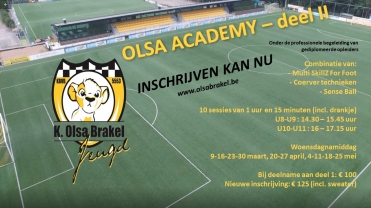 OLSA Academy - voorjaar 2022