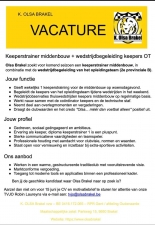 OLSA zoekt keepertrainer